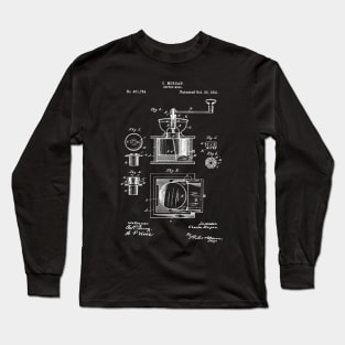 Coffee mill patent Long Sleeve T-Shirt
